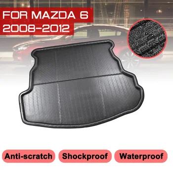 Za Mazda 6 2008 2009 2010 2011 2012 Avto Zadaj Prtljažnik Boot Mat Vodotesne Talne Preproge Preproge Anti Blato Pladenj Tovora Linijske