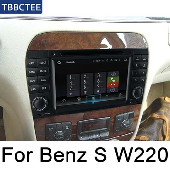 Za Mercedes Benz Razred S W220 1995~2005 NTG Avto Multimedia player Android GPS Auto radio Stereo Sistem Navigacijski Zemljevid wifi