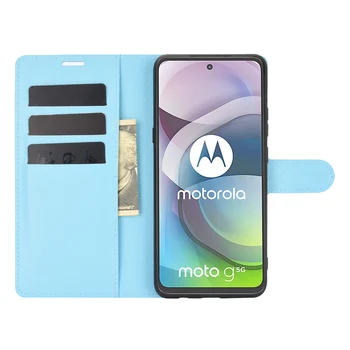 Za Motorola Moto G 5G Primeru Visoko Kakovost Flip Usnjena torbica Za Motorola Moto G 5G Kritje Moda Stojalo Pokrov