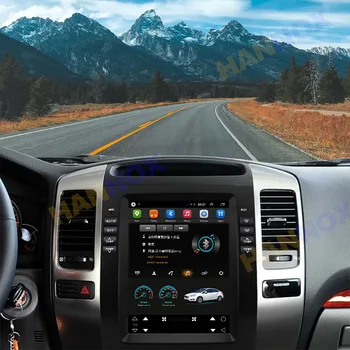 Za Prado 120 Lexus GX470 Radio android 10 Za Toyota Land Cruiser 2002 - 2009 Tesla Stereo Avto Multimedijski Predvajalnik, GPS, Vodja enote