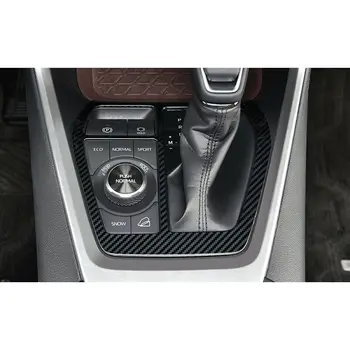 Za Toyota RAV4 2019-2020 Ogljikovih Vlaken Slog Notranjih prestav Polje Plošča Pokrov Trim