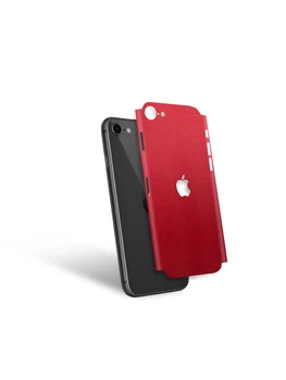 Zaščitna folija mocoll za nazaj plošče Apple iPhone 8 Kovinsko Rdeča