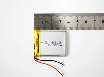 ZycBeautiful litij-polimer baterija 503035 3,7 V 500MAH MP3MP4 potujete diktafon Bluetooth zvočnik baterije