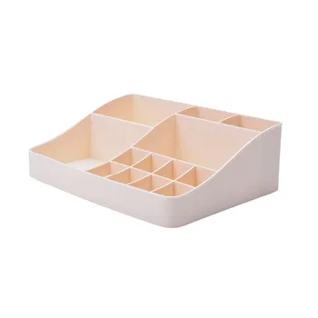 škatla za shranjevanje organizator pregleden Plastična škatla za shranjevanje Ličila Imetnik Kozmetični Škatla za Shranjevanje Primeru Namizje Poskrbi Orodje 2019