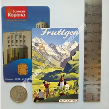 Švica spominek magnet letnik turistični plakat
