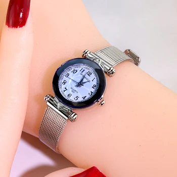 Ženske Ure Luksuzni Romantično Pisane Kristalne Ženske Ročne Ure Obleko Watch Darilo Za Ženske Reloj Mujer