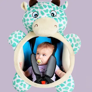 Žirafa Baby Avto Povratne Varnostni Sedež Nastavljiv Rearview Mirror Avto Sedež Nazaj Varnost Ogledalo Za Malčka Otrok